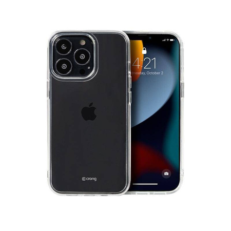 Etui Crong Crystal Slim Cover do iPhone 13 Pro Max Przezroczyste Plecki