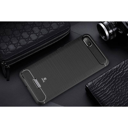 Crong Soft Armour Cover - Xiaomi Redmi 6A Case (black)