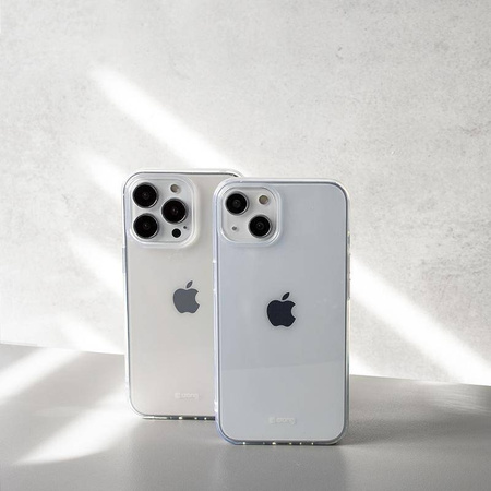 Crong Crystal Slim Cover - Калъф за iPhone 13 Pro (Прозрачен)