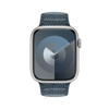 Crong Melange - Magnetický řemínek pro Apple Watch 44/45/46/49 mm (modrá melanž)
