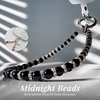 Smycz do Telefonu Crong Phone Charm Zawieszka na Nadgarstek z Kamieniami Midnight Beads