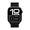 Crong Milano Steel - Βραχιόλι Milano για Apple Watch 40/41/42 mm (μαύρο)