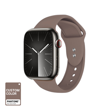 Crong Liquid - Armband für Apple Watch 42/44/45/49 mm (braun)