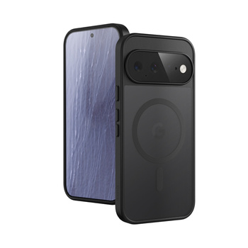 Crong Hybrid Matte Magnetic - MagSafe Google Pixel 11 Case (Black)