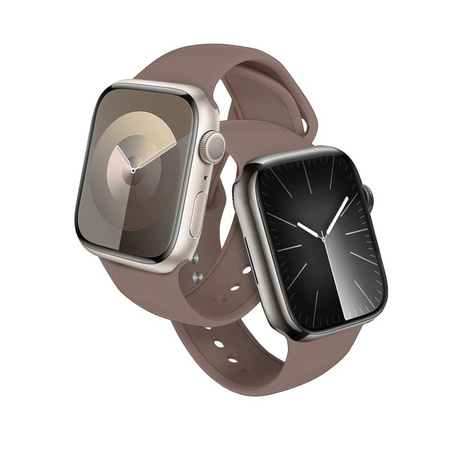 Crong Liquid - Řemínek pro Apple Watch 38/40/41 mm (hnědý)