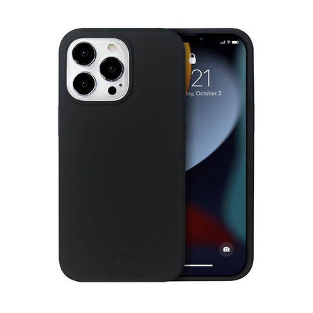 Crong színes tok mágneses tok - iPhone 13 Pro Max MagSafe tok (fekete)