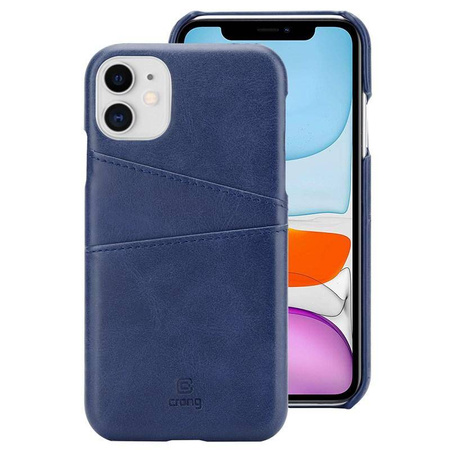 Crong Neat Cover - Θήκη iPhone 11 Pro με τσέπες (μπλε)