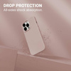Crong Color Cover - Silikonowe etui do iPhone'a 13 Pro (piaskowy róż)