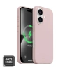 Etui Crong Color Cover Magnetic do iPhone 16 MagSafe Silikon Piaskowy Róż