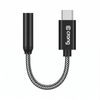 Adapter USB C mini jack 3,5 mm CRONG Armor Link DAC Hi-Res ALC5686 czarny