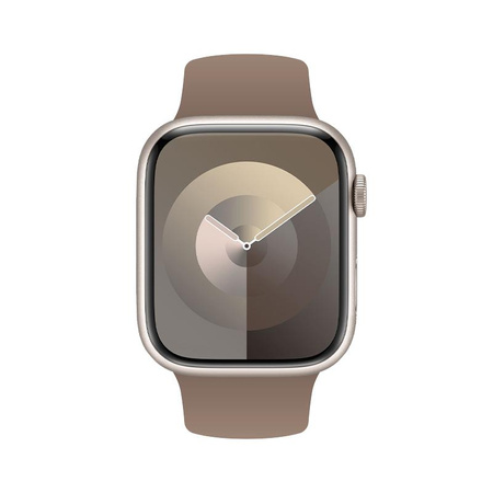 Crong Liquid - Řemínek pro Apple Watch 38/40/41 mm (hnědý)