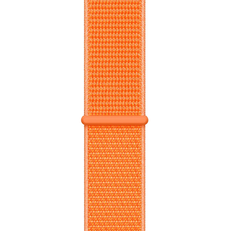 Crong Nylon - sportovní řemínek pro Apple Watch 38/40/41/42 mm (tropická oranžová)