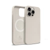 Etui Crong Color Cover Magnetic do iPhone 15 Pro MagSafe Kamienny Beż