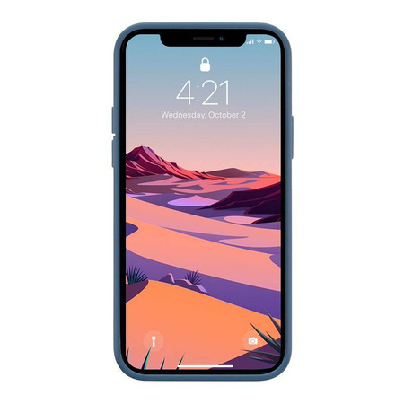 Crong Color Cover - Etui iPhone 12 Mini (granatowy)