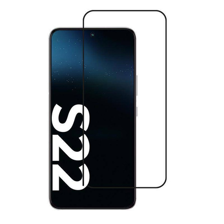 Crong 7D Nano Flexible Glass - 9H hybrid glass for the entire screen of Samsung Galaxy S22
