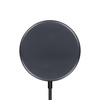 Caricabatterie wireless Crong MagSpot – Caricabatterie induttivo MagSafe in alluminio da 15 W (grafite)