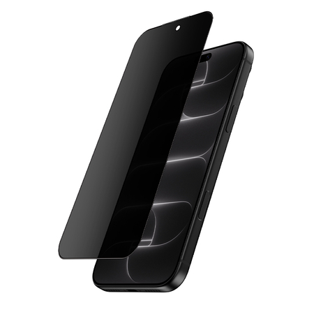 Szkło Crong Privacy 3D Armour Glass do iPhone 18 Pro Hartowane 9H na Ekran