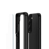 Crong Hybrid Clear Cover - θήκη Samsung Galaxy S22+ (μαύρο)