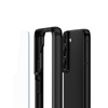 Etui Crong Hybrid Clear Cover do Galaxy S22 Plus Bezbarwne Plecki Black