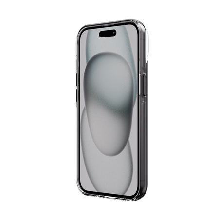 Kryt Crong Clear MAG Pro - MagSafe pro iPhone 15 (černý)