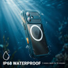 Crong Seal Cover - водоустойчив калъф IP68 за iPhone 17 Pro (морски)
