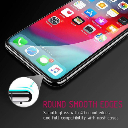 Crong Edge Glass 4D Full Glue - Vidrio templado para toda la pantalla del Huawei Mate 10