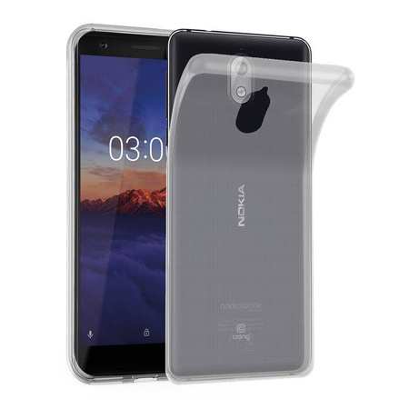 Etui Crong Crystal Slim Cover do Nokia 3.1 Przezroczyste Plecki