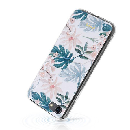 Crong Flower Case - pouzdro pro iPhone SE / 8 / 7 (vzor 01)