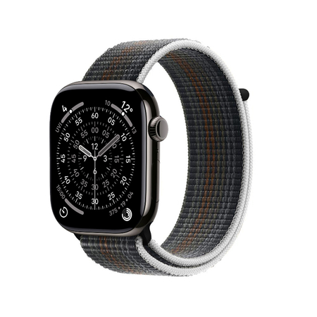 Pasek sportowy CRONG Nylon do Apple Watch 49/46/45/44 mm midnight run