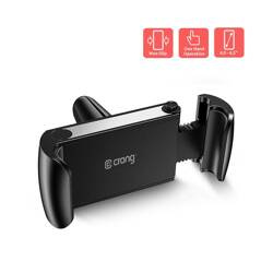 Uchwyt Samochodowy do Telefonu na Kratkę Nawiewu Crong Universal Smart Car Holder Uniwersalny Czarny