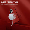 Etui Crong Color Cover Magnetic do iPhone 13 Pro Max MagSafe Silikonowe Red