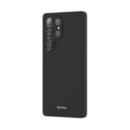 Crong Color Cover - Funda para Samsung Galaxy S25 Ultra (Negro)