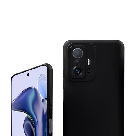 Crong Color Cover - Pouzdro pro Xiaomi 11T 5G (černé)