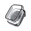 Crong Hybrid Watch Case - Custodia con vetro per Apple Watch 40 mm (trasparente)
