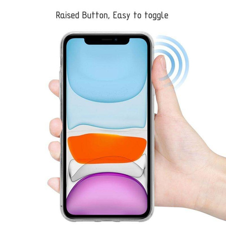 Crong Crystal Slim Cover - pouzdro pro iPhone 11 (průhledné)