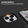 Crong Color Cover - Θήκη σιλικόνης για iPhone 13 Pro Max (μαύρο)