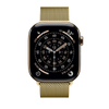 Crong Milano Steel - Correa de acero inoxidable para Apple Watch de 38/40/41/42 mm (dorada)