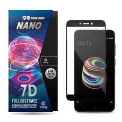 Crong 7D Nano Flexible Glass - υβριδικό γυαλί 9H για ολόκληρη την οθόνη του Xiaomi Redmi 5A