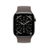 Crong Wave Band - Fonott szíj Apple Watch 44/45/46/49 mm-hez (Barna)