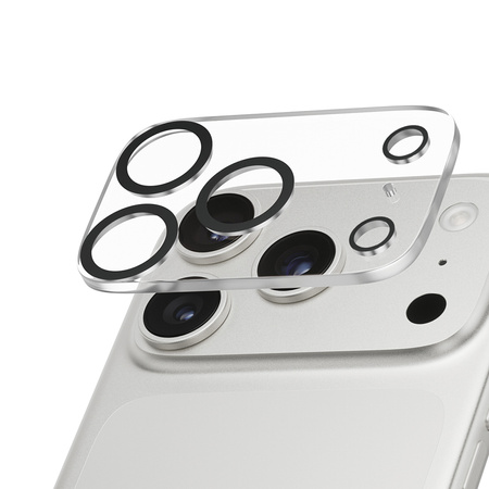 Crong Lens Shield - Szkło na aparat i obiektyw iPhone 17 Pro Max