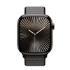 Crong Nylon - Αθλητικό λουράκι για Apple Watch 44/45/46/49 mm (Night Grey)