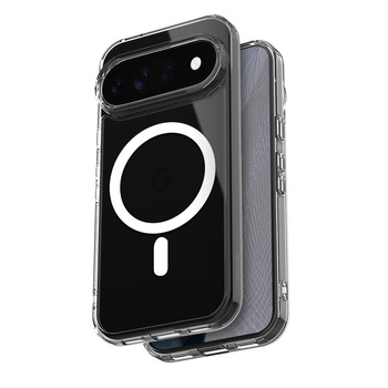 Crong Hybrid Clear Magnetic - MagSafe tok Google Pixel 11 Pro XL-hez (átlátszó)
