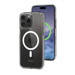 Crong Clear MAG Cover - калъф MagSafe за iPhone 15 Pro Max (прозрачен)