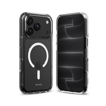 Crong Clear MAG Cover - MagSafe pentru iPhone 18 Pro / 17 Pro (Transparentă)