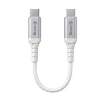 Kabel USB C Crong Armor Link Szybkie Ładowanie 25cm 60W PD 3A Przewód Biały