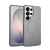 Crong Hybrid Matte Magnetic - MagSafe Case for Samsung Galaxy S26 Ultra (Gray)