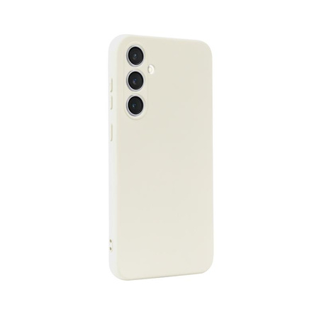 Etui do Samsung Galaxy S23 FE Crong Color Cover Silikonowy Case Ochronny Beżowy