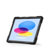 Crong Defender Plus - Husă blindată pentru iPad 11" A16 (2025) / 10.9" (2022) (negru)