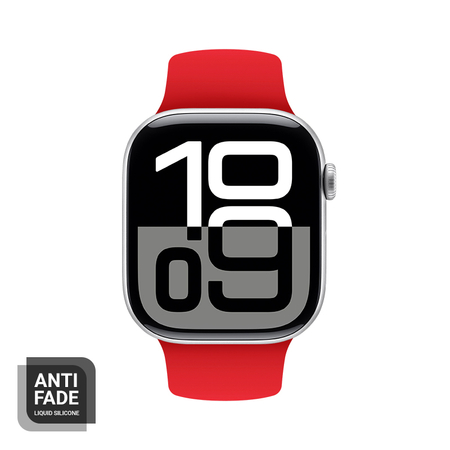 Crong Liquid - Apple Watch Armband 38/40/41/42 mm (rot)