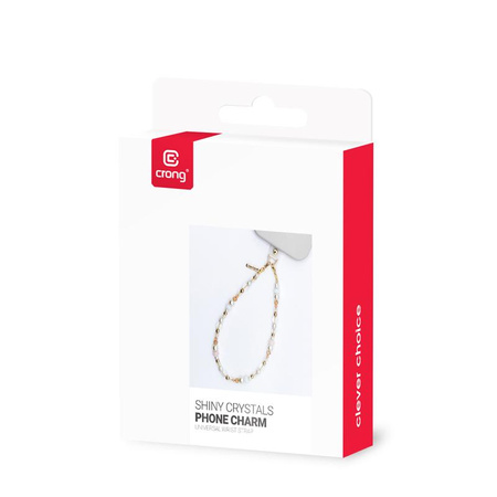 Crong Phone Charm - Κρεμαστό κορδόνι τηλεφώνου (γυαλιστερά κρύσταλλα)
